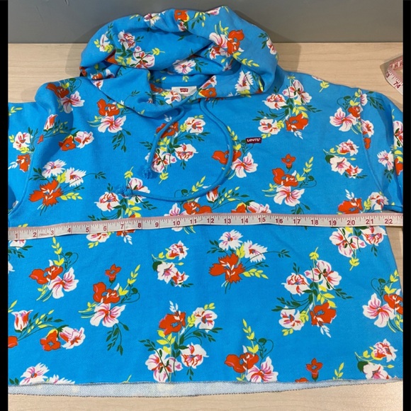 Levi's Raw Floaty Floral Sweatshirt/Hoodie - Picture 8 of 8
